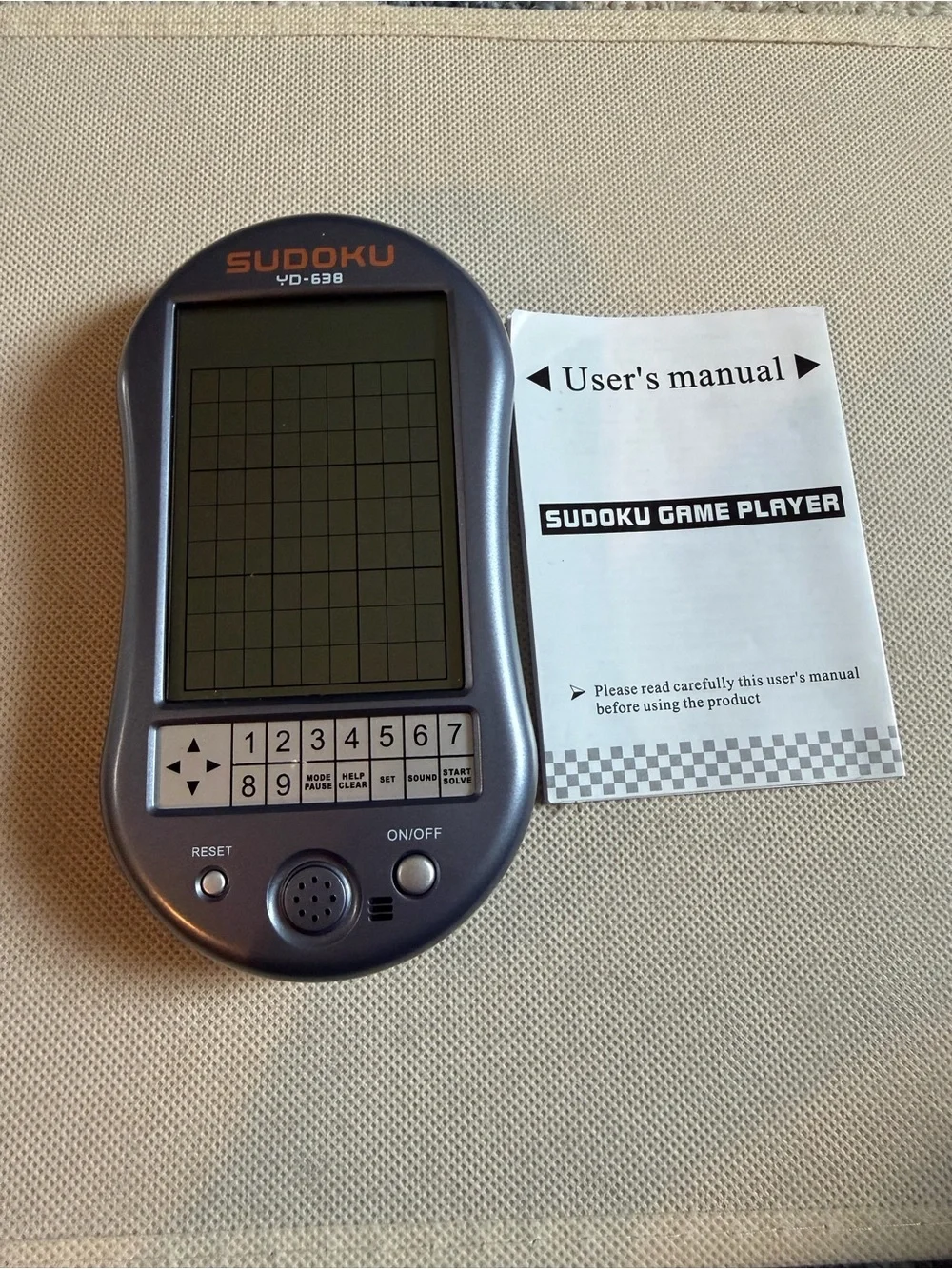 Electronic Handheld Game - Gray